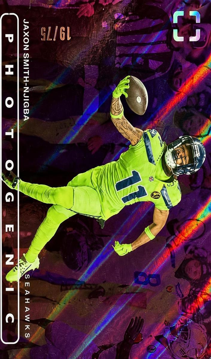 2024 Panini PhotoGenic Football Purple Jaxon Smith-Njigba #62