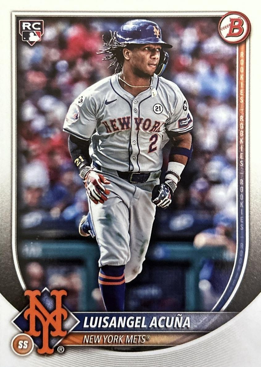 2025 Bowman Baseball Luisangel Acuna #83 PSA 9