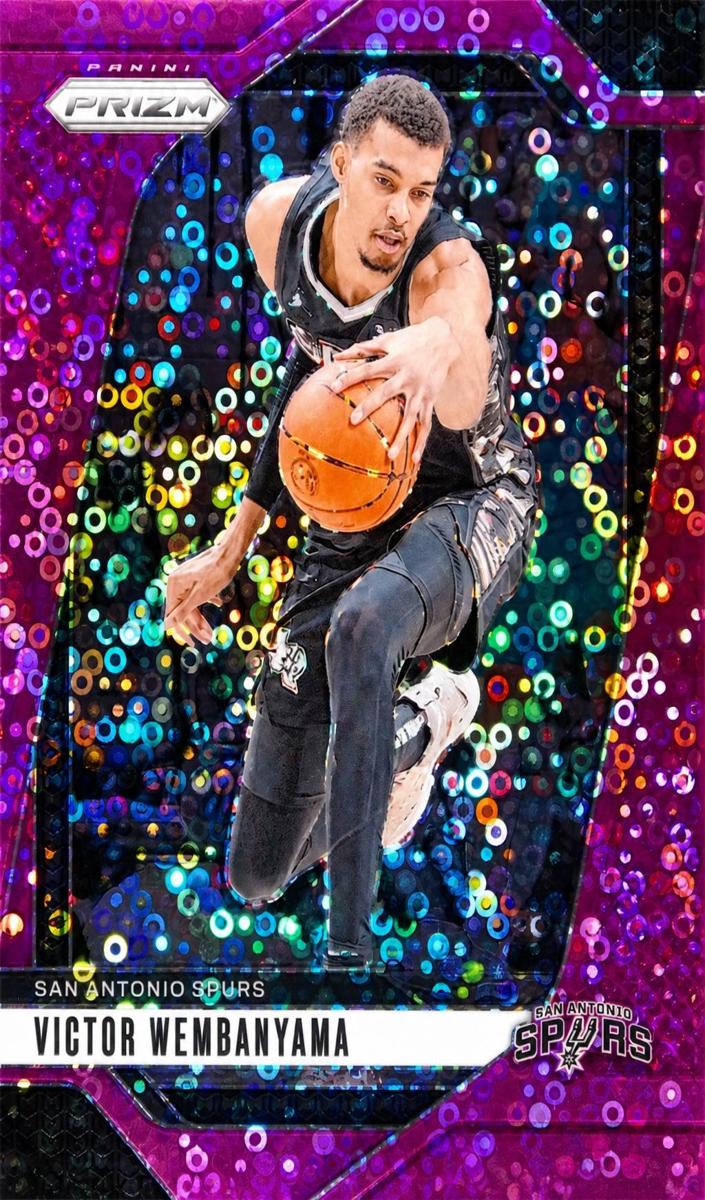 2024 Panini Prizm Basketball Fast Break Pink Victor Wembanyama #172