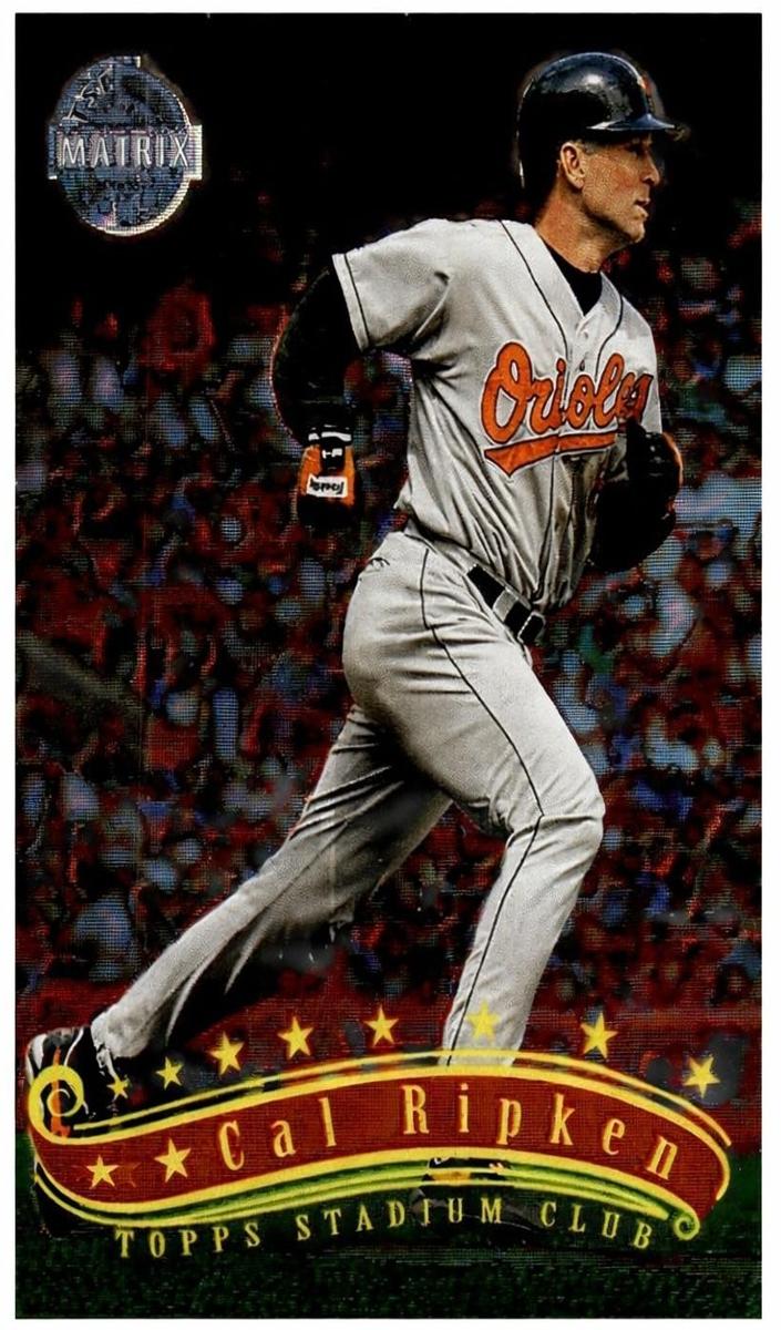 1997 Topps Stadium Club Baseball Matrix Cal Ripken Jr. #8 PSA 10