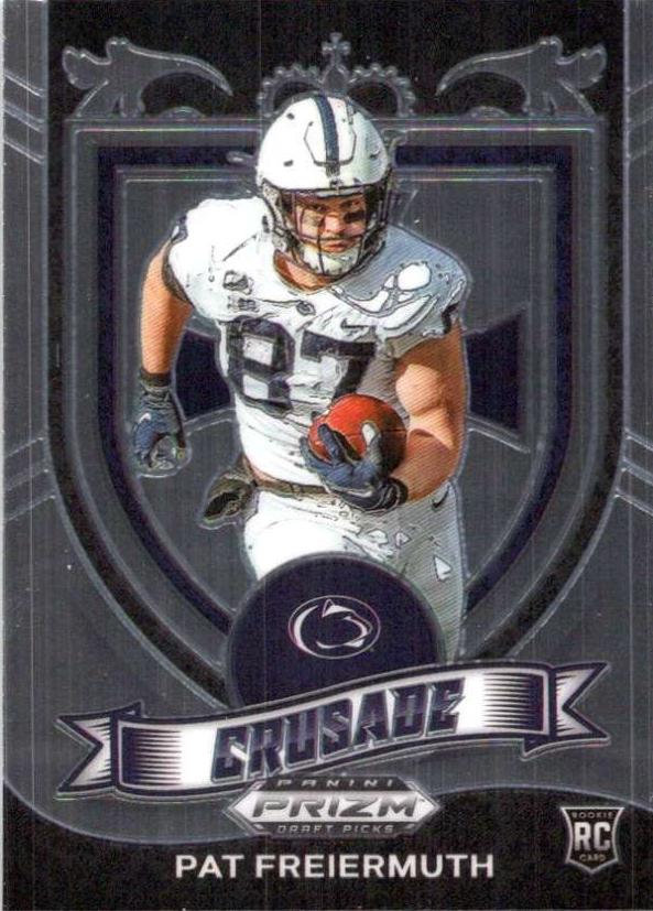 2021 Panini Prizm Draft Picks Football Pat Freiermuth #173