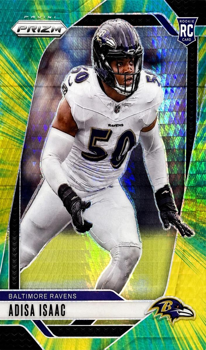 2024 Panini Prizm Football Hyper Adisa Isaac #302