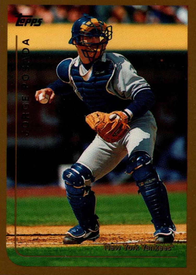 1999 Topps Baseball Jorge Posada #43 PSA 9