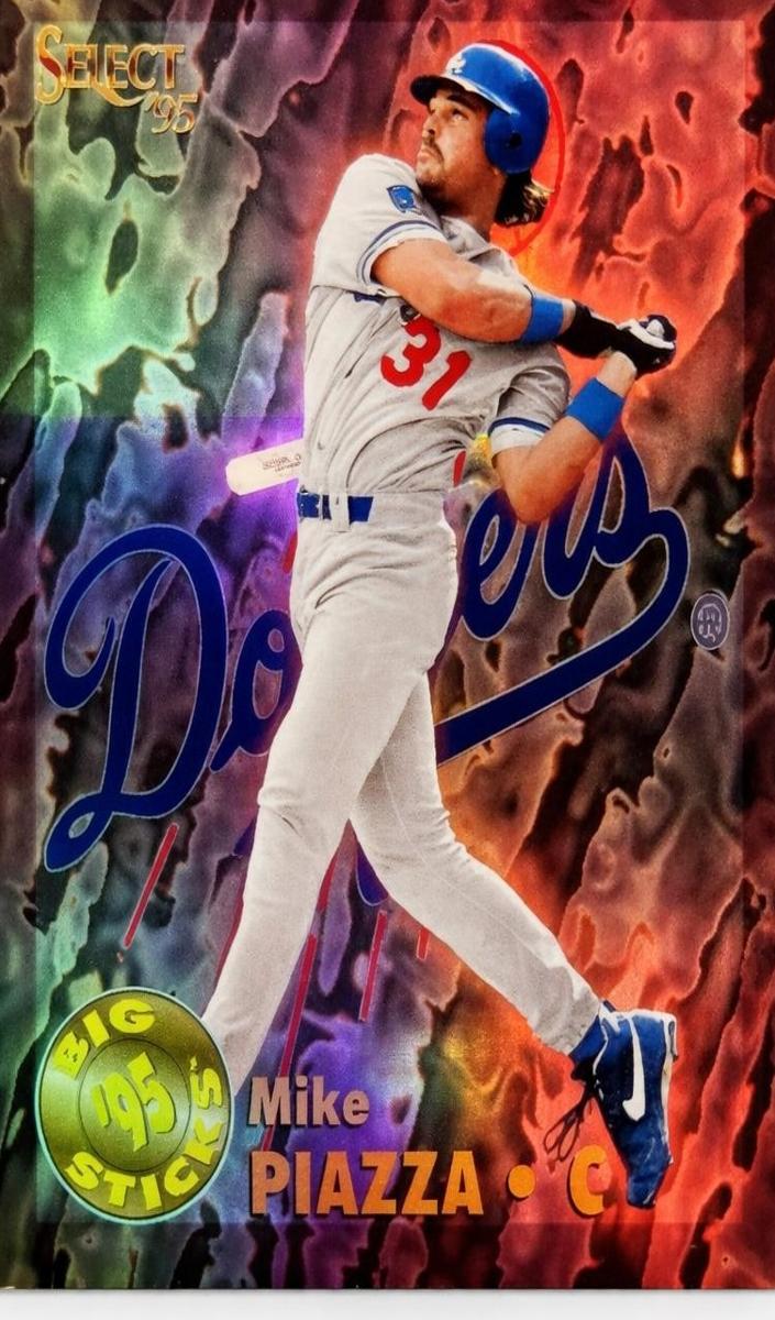 1995 Select Baseball Mike Piazza #BS4 PSA 8