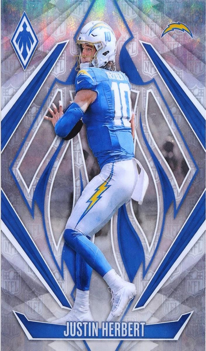 2024 Panini Phoenix Football NFL Shield Justin Herbert #90