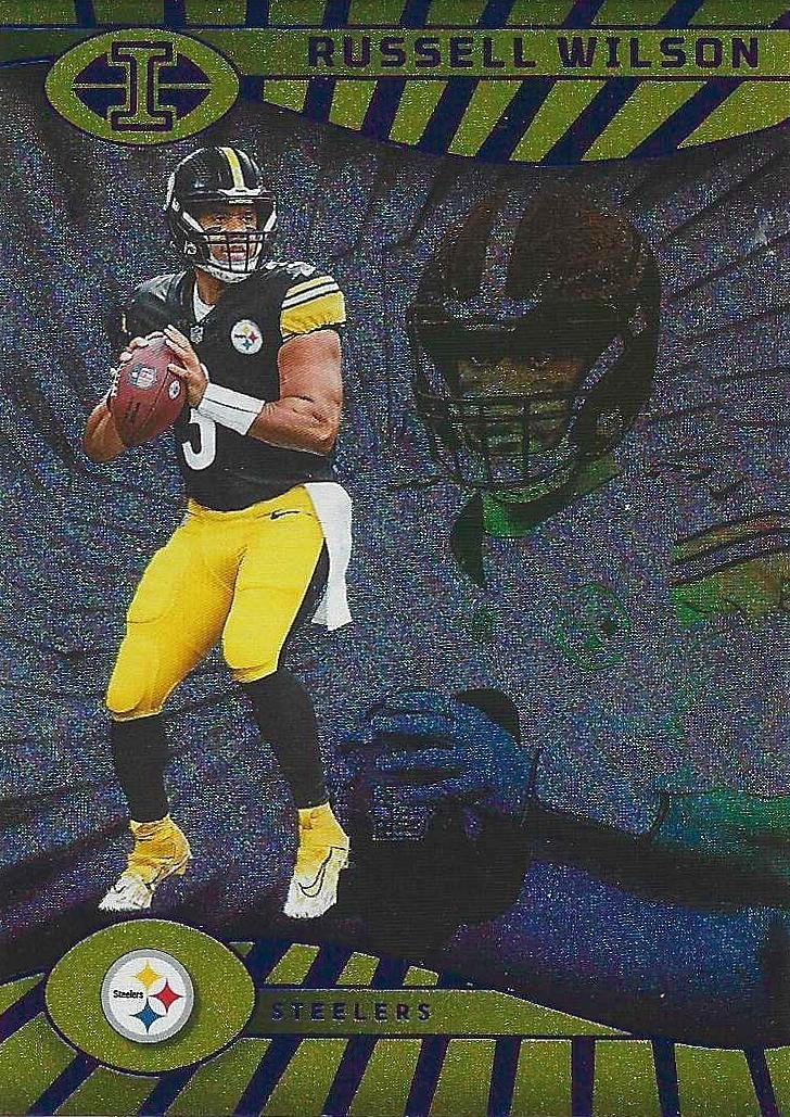 2024 Panini Illusions Football Dots Trophy Collection Russell Wilson #74