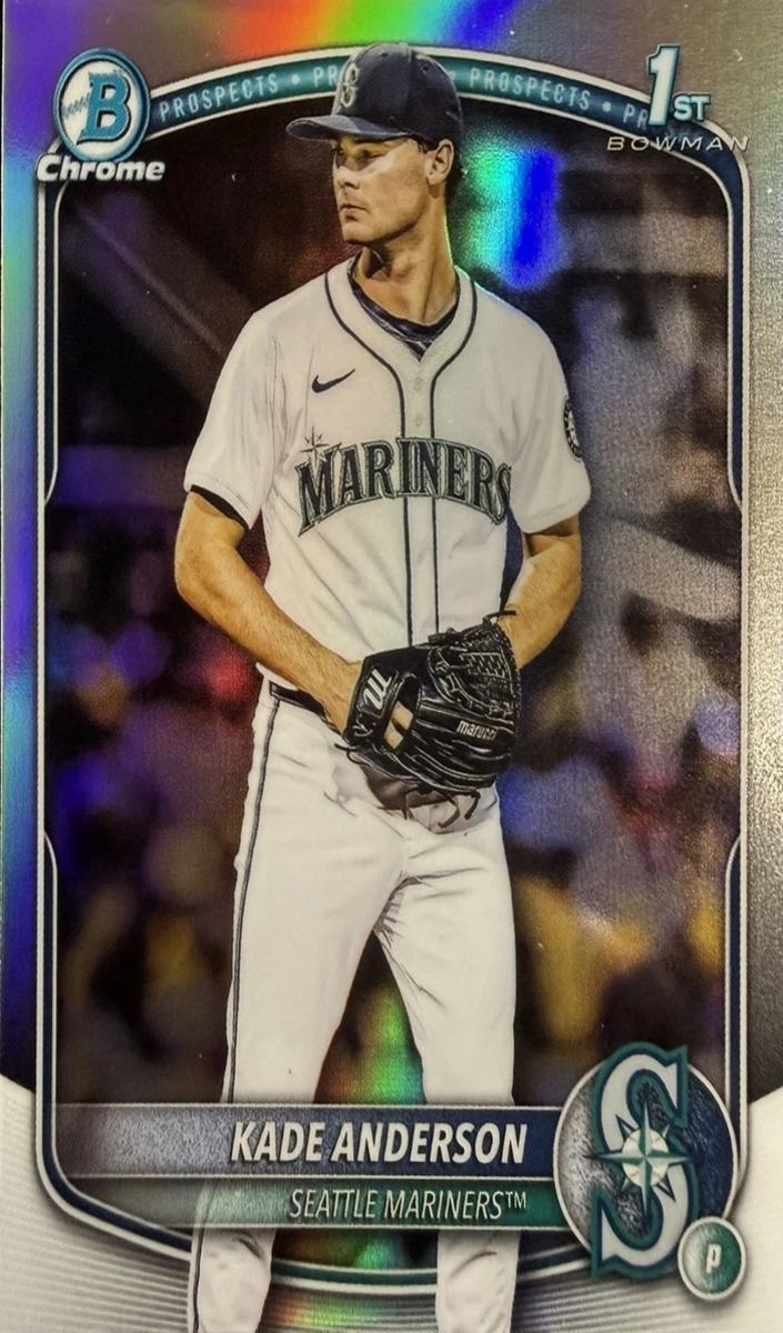 2025 Bowman Draft Chrome Baseball Refractor Kade Anderson #BDC-3