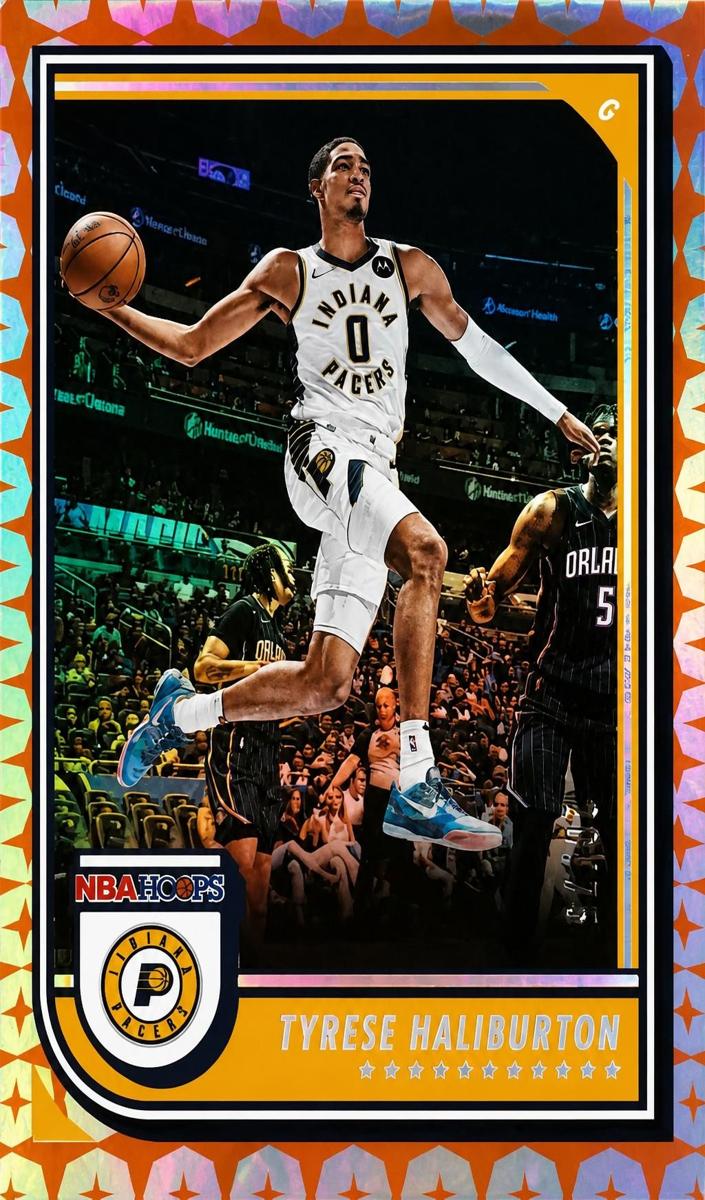 2022 Panini Hoops Basketball Gravity Tyrese Haliburton #51