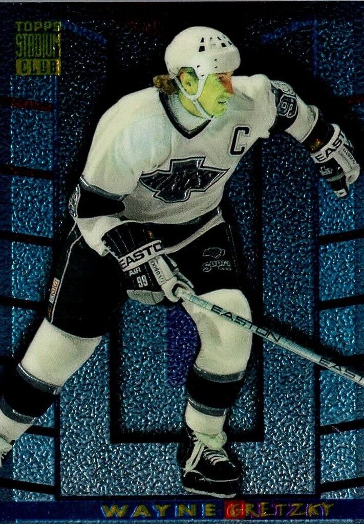 1994 Topps Stadium Club Hockey Wayne Gretzky #4 RAW Ungraded