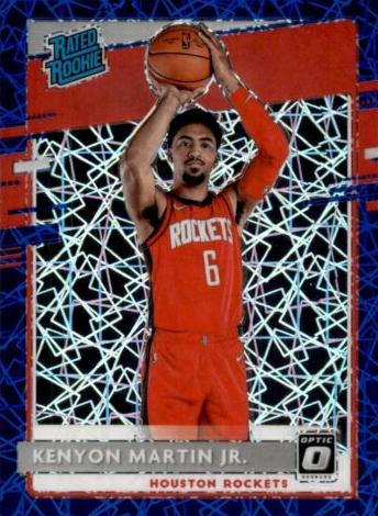2020 Donruss Optic Basketball Blue Velocity Kenyon Martin Jr. #197 PSA 10