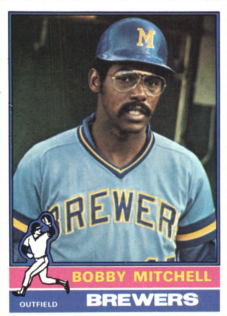 1976 Topps Baseball Bobby Mitchell #479 PSA 9