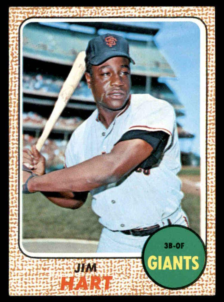 1968 Topps Baseball Jim Hart #73 PSA 6