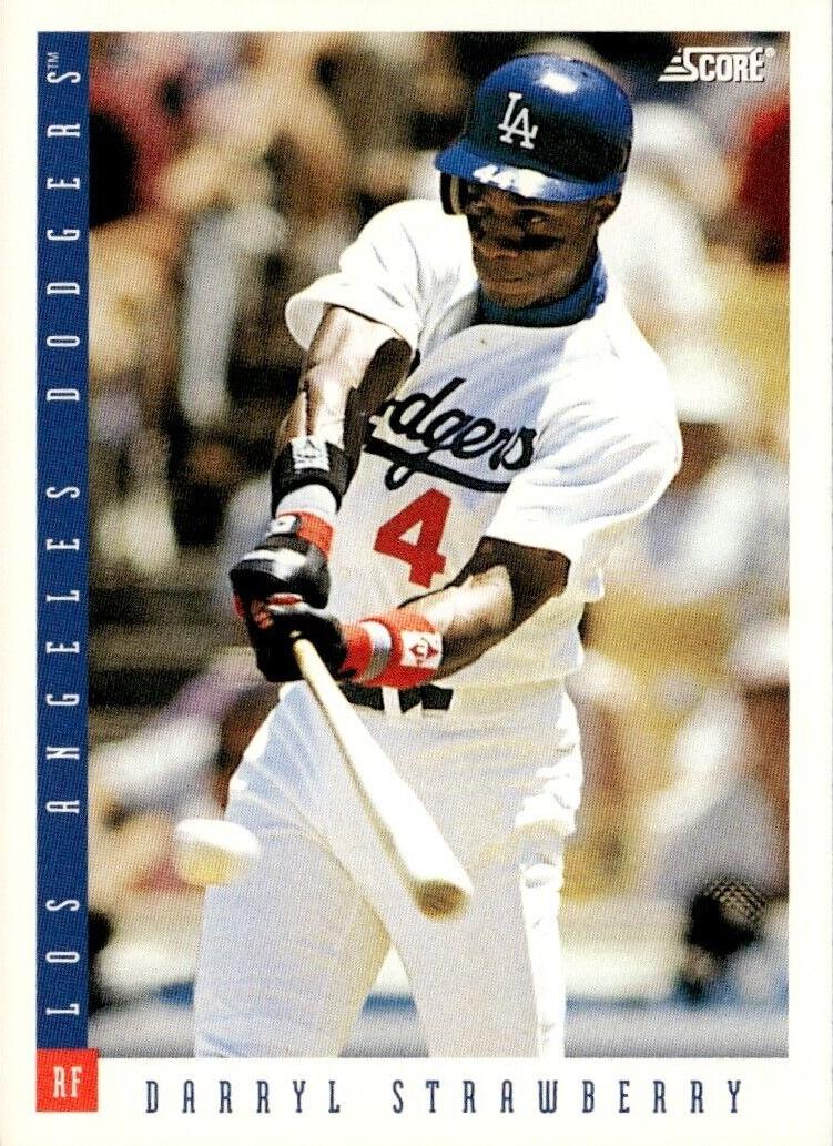 1993 Score Baseball Darryl Strawberry #42 PSA 10