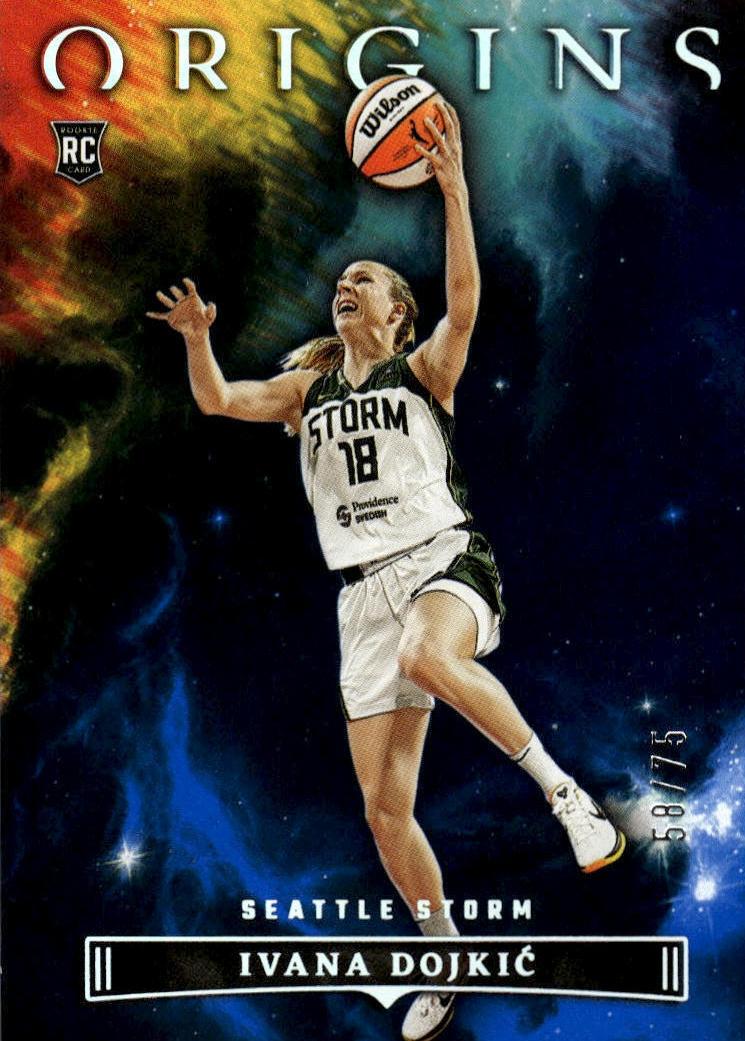 2023 Panini Origins WNBA Basketball Blue Ivana Dojkic #100