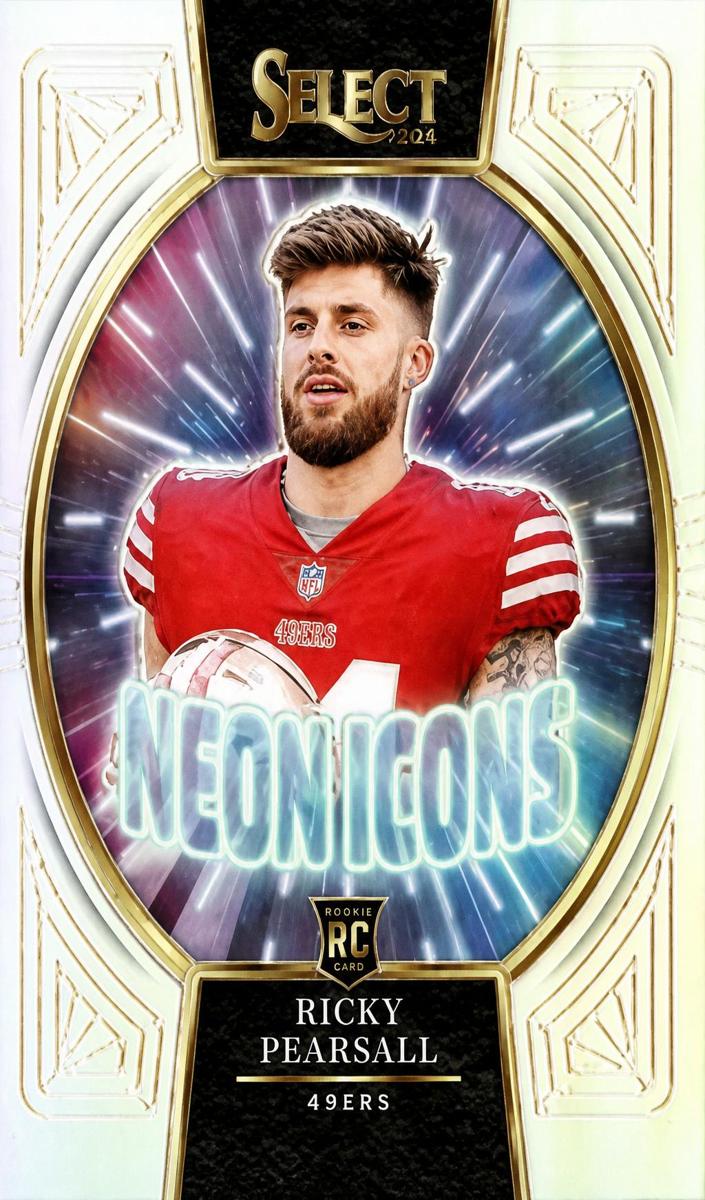 2024 Panini Select Football Silver Ricky Pearsall #6
