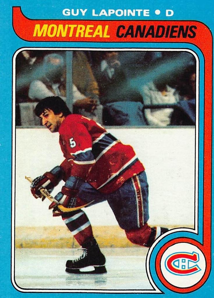 1979 Topps Hockey Guy Lapointe #135 PSA 9