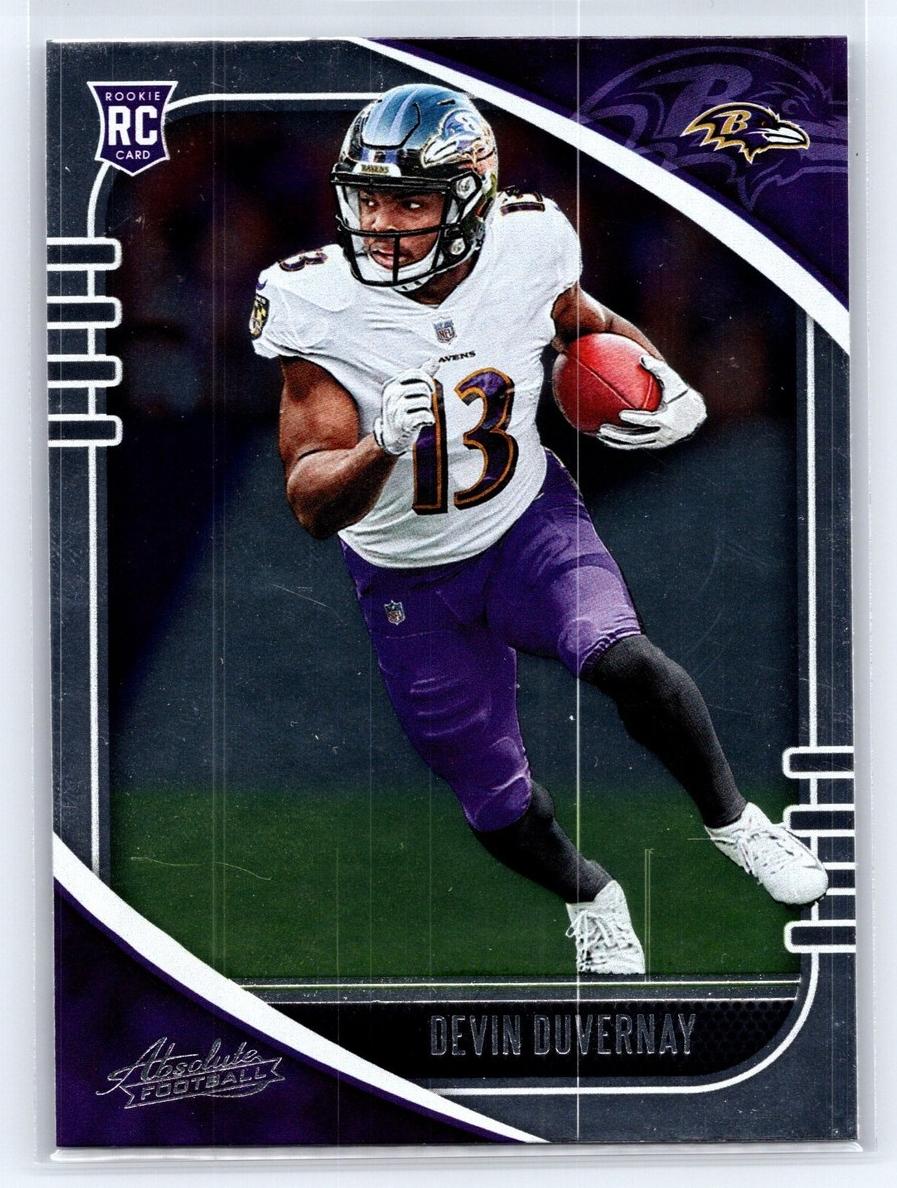 2020 Panini Absolute Football Devin Duvernay #132 PSA 10