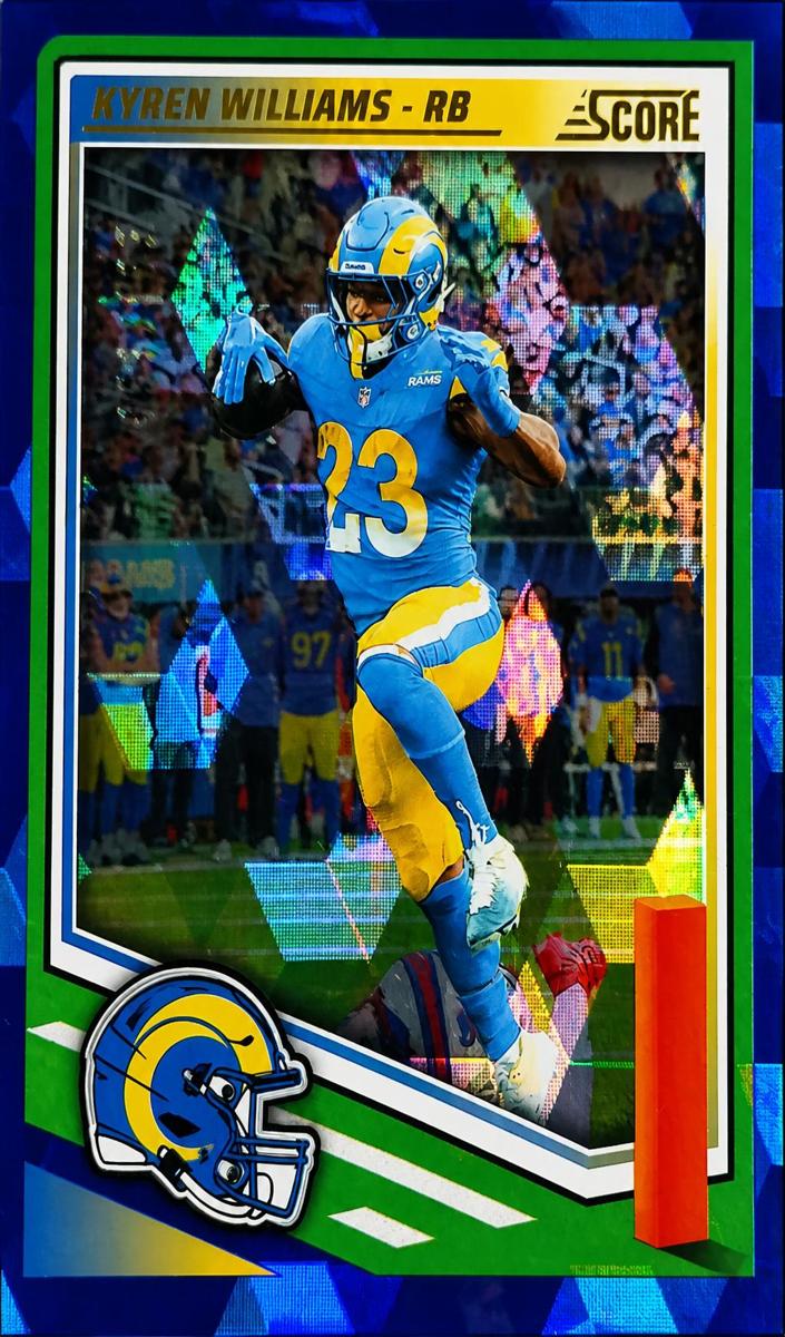 2025 Panini Score Football Cubic Kyren Williams #55