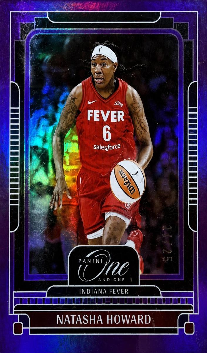 2025 Panini One and One WNBA Basketball Purple Natasha Howard #33
