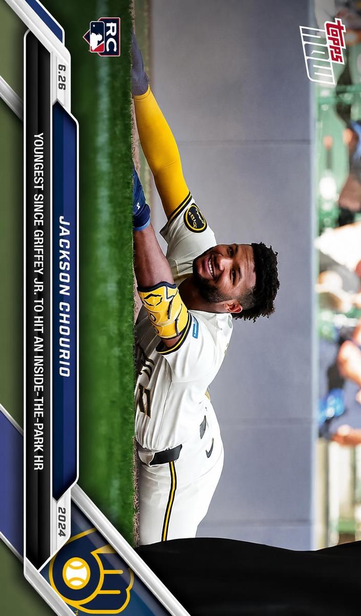 2024 Topps Now Baseball Jackson Chourio #349