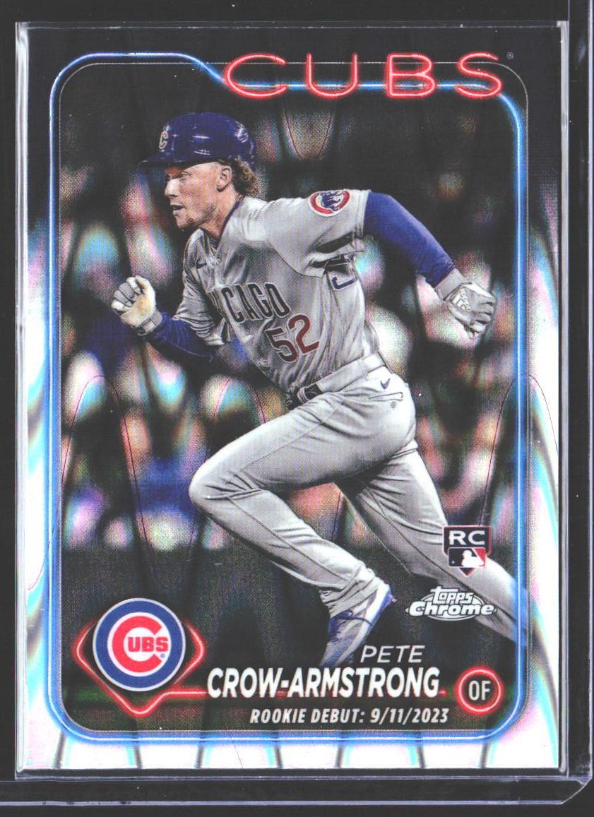 2024 Topps Chrome Update Baseball Raywave Pete Crow-Armstrong #USC158