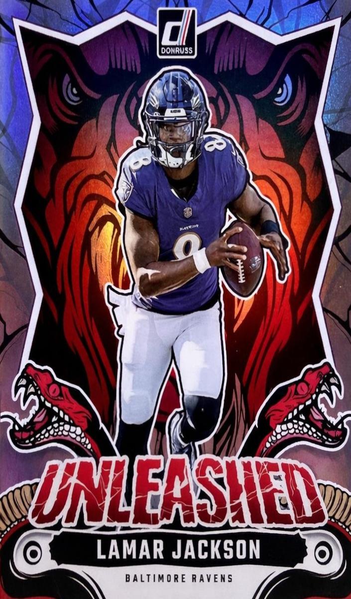 2024 Panini Donruss Football Lamar Jackson #2 PSA 9
