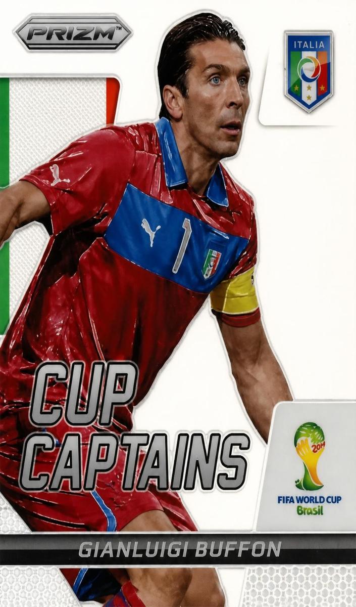 2014 Panini Prizm World Cup Soccer Silver Gianluigi Buffon #10