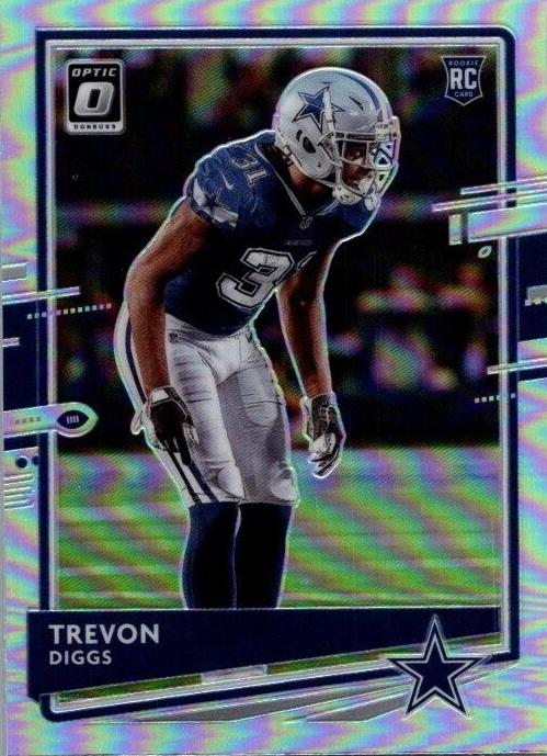 2020 Donruss Optic Football Holo Trevon Diggs #110 PSA 9
