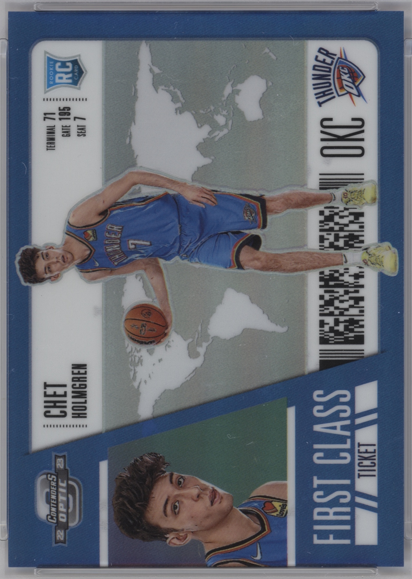 2022 Panini Contenders Optic Basketball Chet Holmgren #11 PSA 9