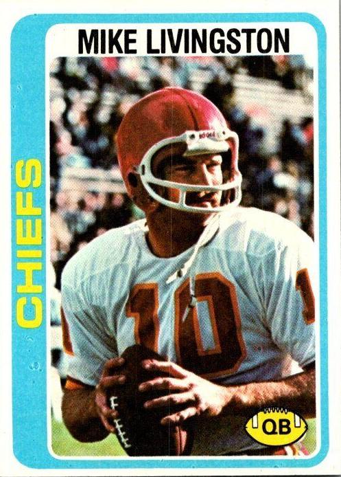 1978 Topps Football Mike Livingston #183 PSA 9