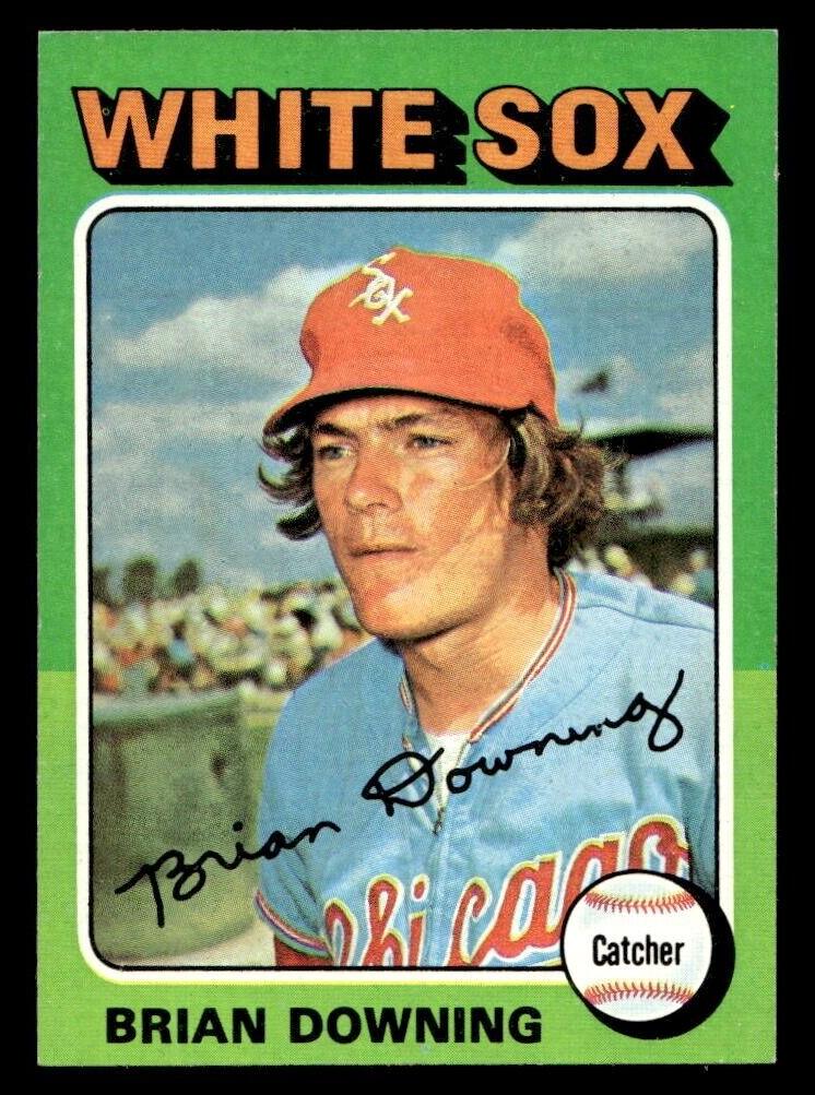 1975 Topps Mini Baseball Brian Downing #422