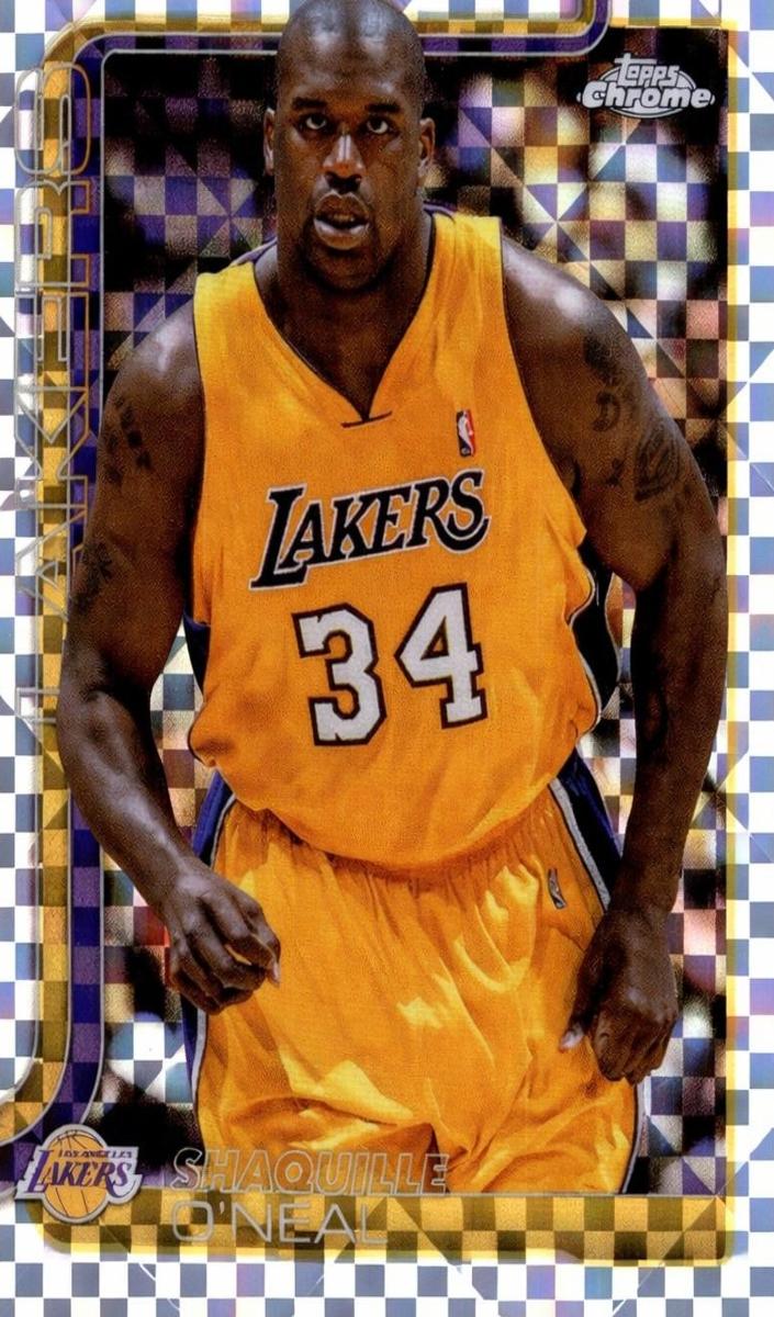 2025 Topps Chrome Basketball Shaquille O'Neal #242