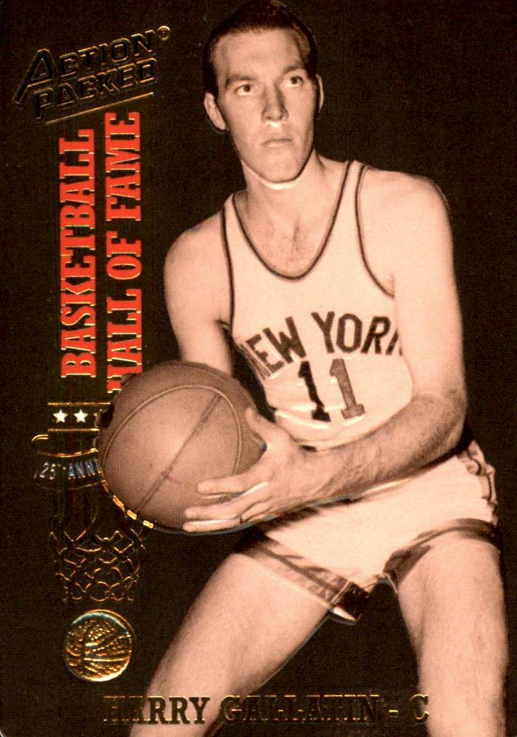 1993 Action Packed Basketball Harry Gallatin #44 PSA 9