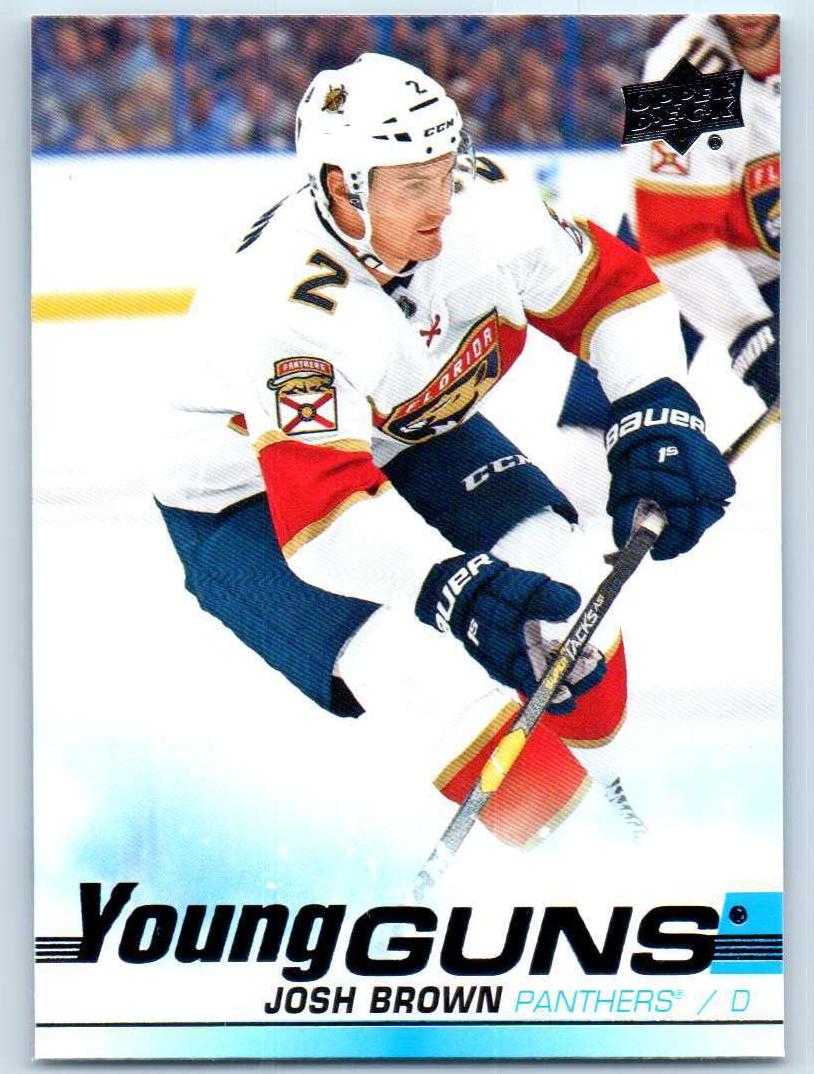 2019 Upper Deck Hockey Josh Brown #247 PSA 9