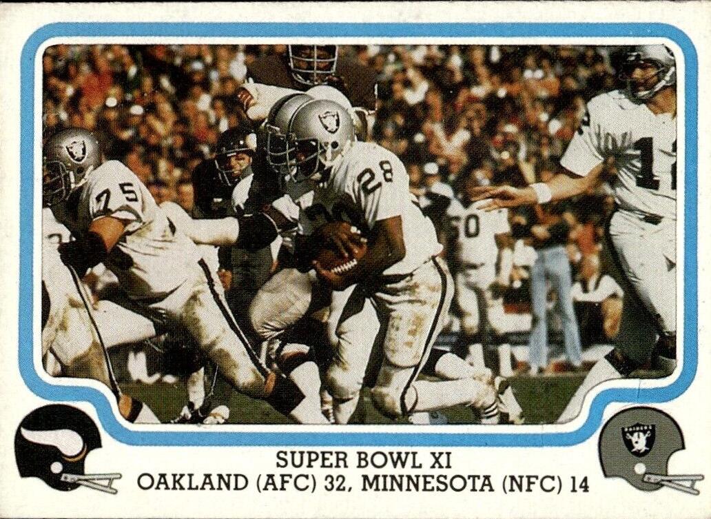 1979 Fleer Team Action Football Super Bowl XI #67