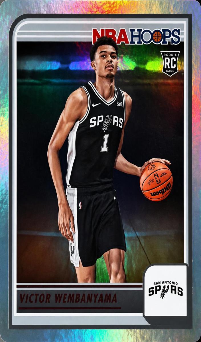2023 Panini Hoops Basketball Impulse Victor Wembanyama #277 PSA 10