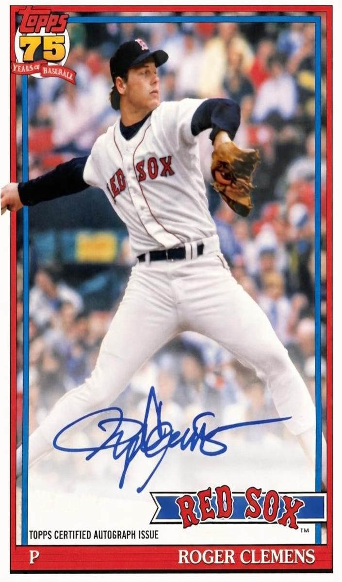2026 Topps Baseball Roger Clemens #91A-RCL