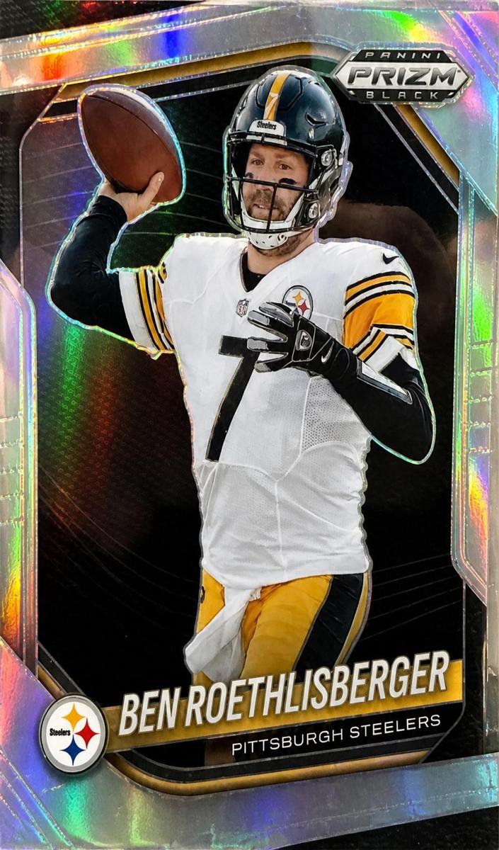 2025 Panini Prizm Black Football Silver Ben Roethlisberger #125