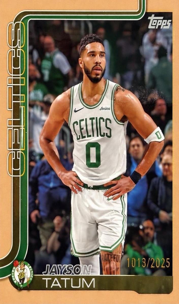 2025 Topps Basketball Gold Jayson Tatum #1
