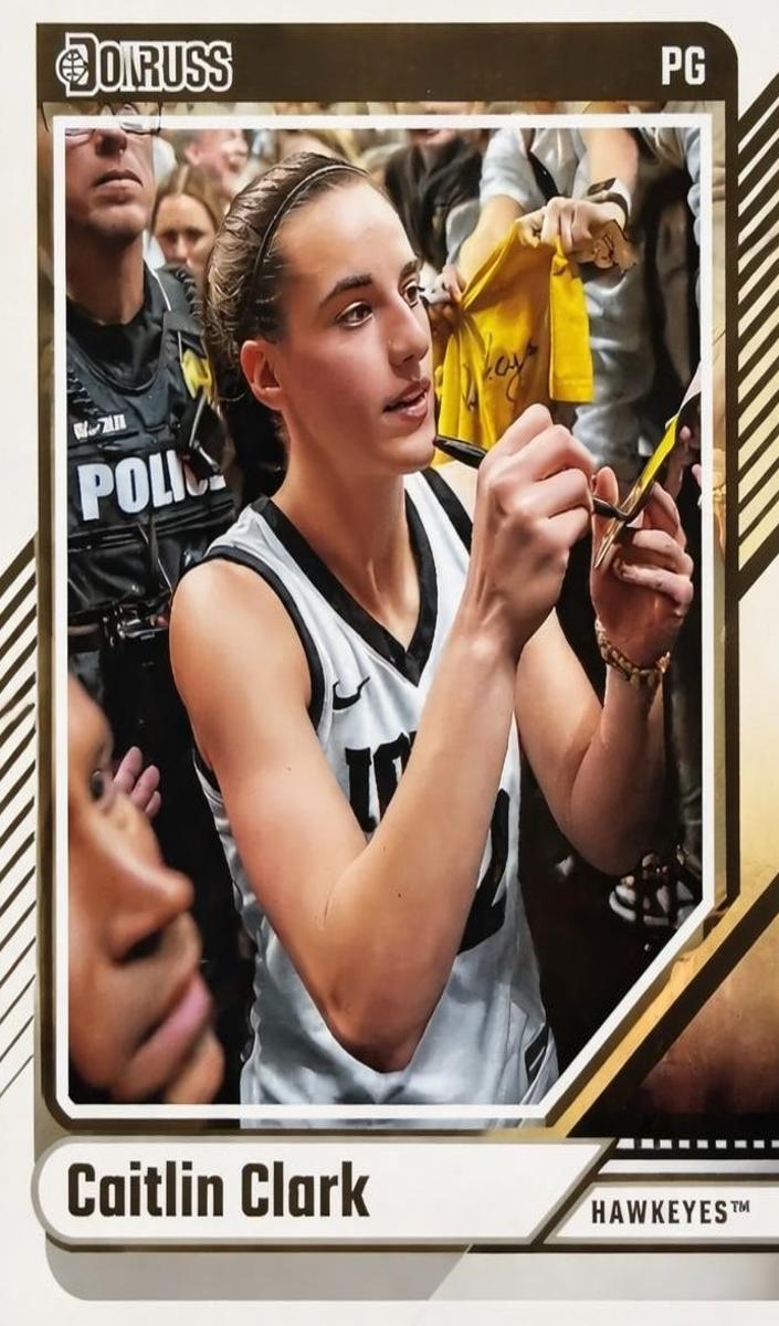 2024 Panini Caitlin Clark Collection Basketball Panini Caitlin Clark #7 PSA 9