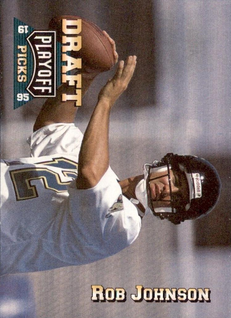 1995 Playoff Prime Football Rob Johnson #180