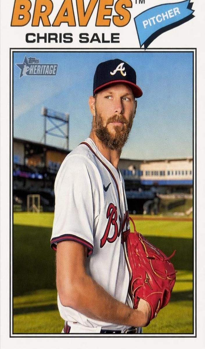 2026 Topps Heritage Baseball Chris Sale #278