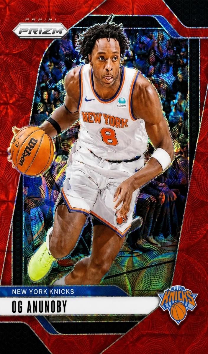 2024 Panini Prizm Basketball Choice Red OG Anunoby #149