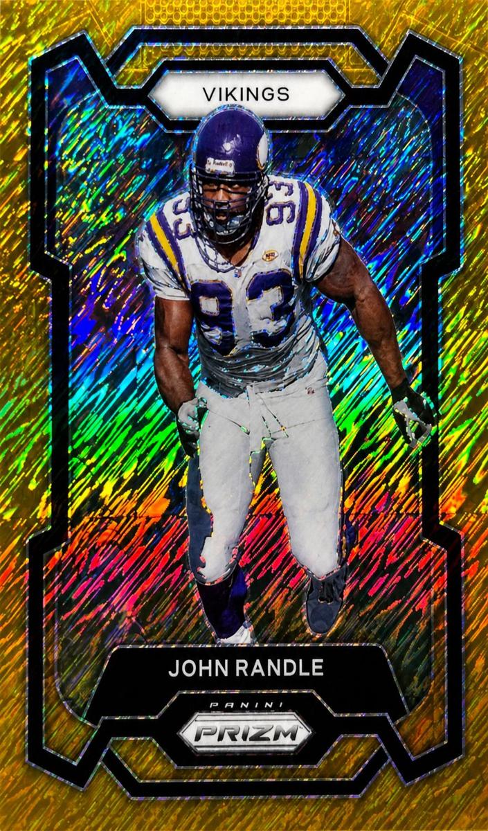 2023 Panini Prizm Football Gold Shimmer John Randle #196