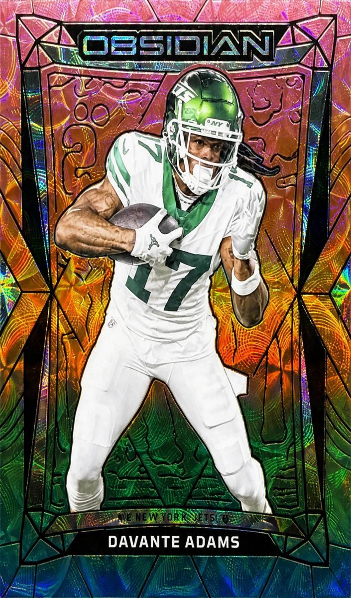 2024 Panini Obsidian Football Neon FOTL Davante Adams #100