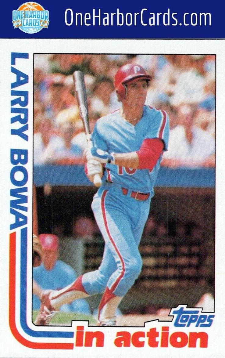 1982 Topps Baseball Larry Bowa #516