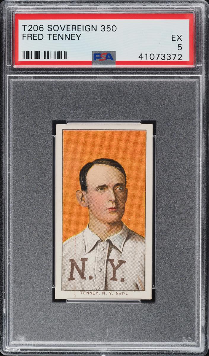 1909-11 T206 Baseball Fred Tenney #NNO PSA 3