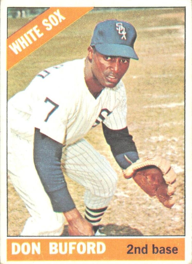 1966 Topps Baseball Don Buford #465 PSA 7