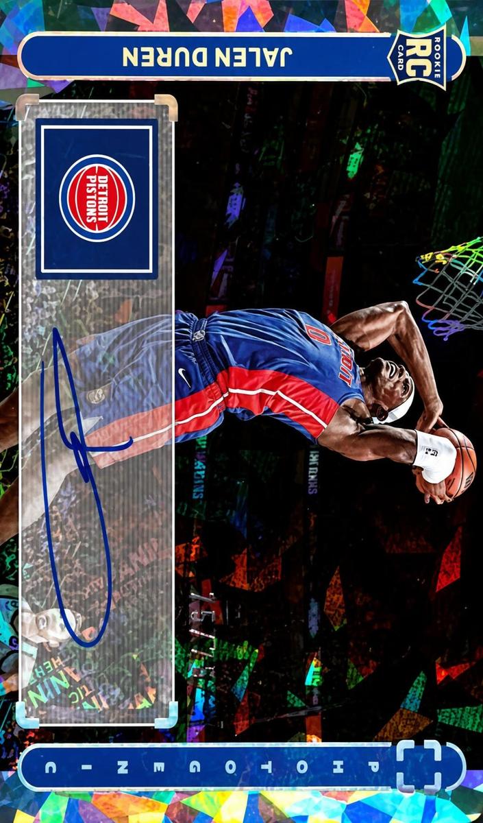 2022 Panini PhotoGenic Basketball Diamond Jalen Duren #RS-JDD PSA 10