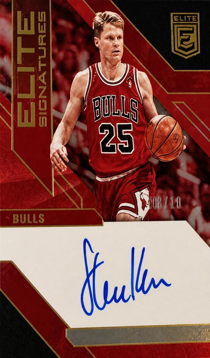 2023 Donruss Elite Basketball Red Steve Kerr #ES-SKC PSA 9